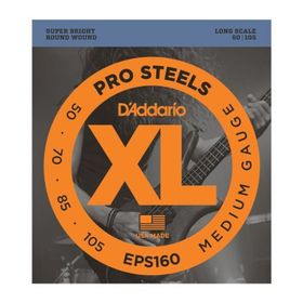 D'addario EPS160 Prosteel Medium Bas Tel Set