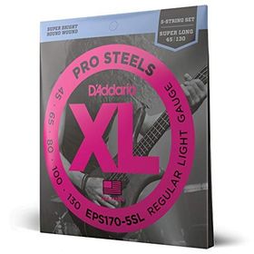 D'addario EPS170-5SL Bass Gitar Tel Seti