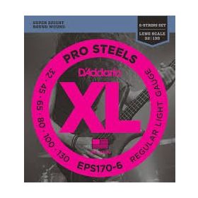 D'addario EPS170-6 Bass Gitar Tel Seti