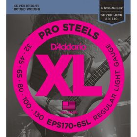 D'addario EPS170-6SL Bass Gitar Tel Seti