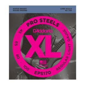 D'addario EPS170 Prosteel 45100 Bas Tel Set