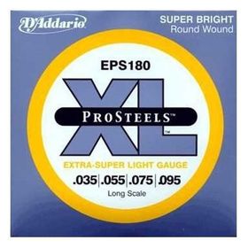 D'addario EPS180 Prosteel 3595 Bas Tel Set