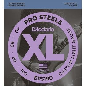 D'addario EPS190 Bass Gitar Tel Seti