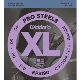 D'addario EPS190 Xl 40-100 Long Scale Proste Bas Gitar Tel Seti
