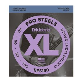 D'addario EPS190 Xl 40-100 Long Scale Proste Bas Gitar Tel Seti
