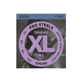 D'addario EPS190 Xl 40-100 Long Scale Proste Bas Gitar Tel Seti