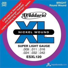D'addario ESXL120 Elektro Gitar Tel Seti