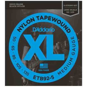 D'addario ETB92-5 5 Telli Xl Serisi Bas Gitar Tel Seti