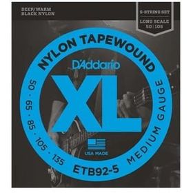 D'addario ETB92-5 5 Telli Xl Serisi Bas Gitar Tel Seti
