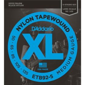 D'addario ETB92-5 5 Telli Xl Serisi Bas Gitar Tel Seti