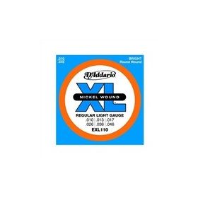 D'addario EXL110 Regular Light 010 Elektro Tel Set