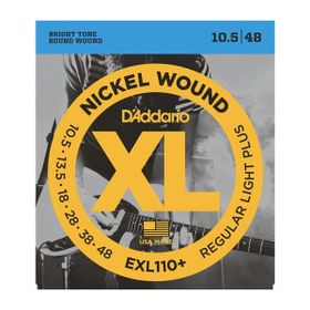 D'addario EXL1107 Xl Regular Light 010 7 Telli Elektro Tel Set