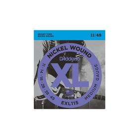 D'Addario EXL115 Blues / Jazz Elektro Gitar Teli