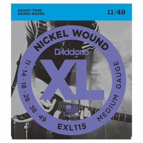 D'Addario EXL115 Blues / Jazz Elektro Gitar Teli