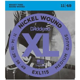 D'addario EXL115BT Gtr Bal Xl Medium Elektro Tel Set