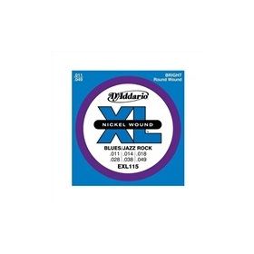 D'addario EXL115BT Gtr Bal Xl Medium Elektro Tel Set
