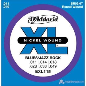 D'addario EXL115BT Gtr Bal Xl Medium Elektro Tel Set