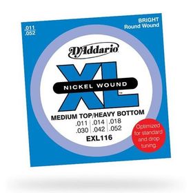 D'addario EXL116 Elektro Gitar Tel Set