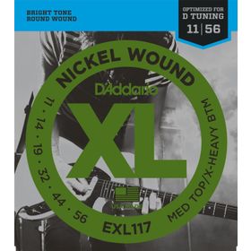 D'addario EXL117 Elektro Gitar Tel Set