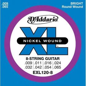 D'addario EXL120-8 Telli Elektro Gitar Teli