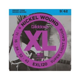 D'addario EXL120 Elektro Gitar Teli