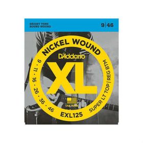 D'addario EXL125 Super Tops 09 Elektro Tel Set