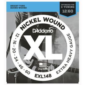 D'addario EXL148 Xl 12-60 Extra Heavy Elektro Gitar Tel Seti