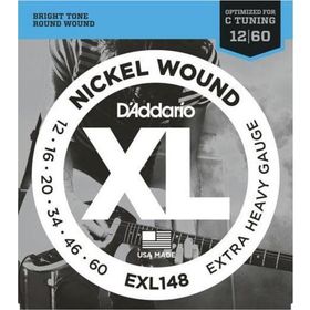 D'addario EXL148 Xl 12-60 Extra Heavy Elektro Gitar Tel Seti