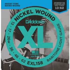 D'addario EXL158 Elektro Barıtone Xllite Elektro Tel Set