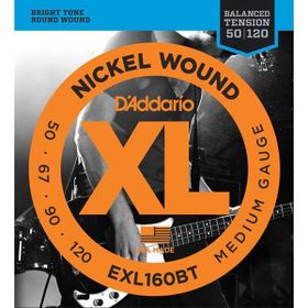 D'addario EXL160BT Bal Xl 50120 Long Bas Tel Set