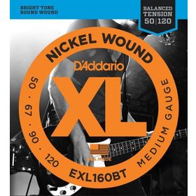 D'addario EXL160BT Bal Xl 50120 Long Bas Tel Set