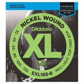D'addario EXL165 Bass Gitar Tel Seti