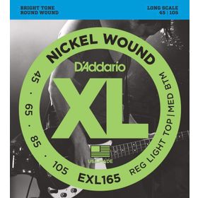 D'addario EXL165 Bass Gitar Tel Seti