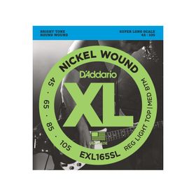 D'addario EXL165SL Xl Serisi Nickel Wound Reg L Bas Gitar Tel Seti
