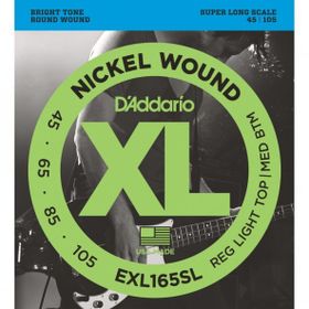D'addario EXL165SL Xl Serisi Nickel Wound Reg L Bas Gitar Tel Seti