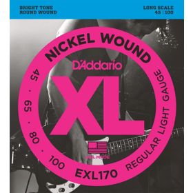 D'addario EXL1705 5 Telli 045 Bas Tel Set