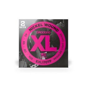 D'addario EXL170TP XL 45-130 2 Set Bas Gitar Tel Seti