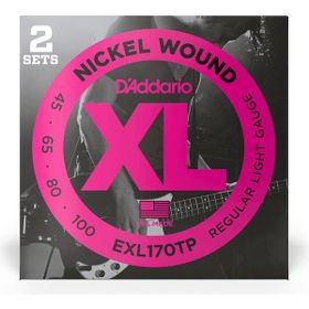 D'addario EXL170TP XL 45-130 2 Set Bas Gitar Tel Seti