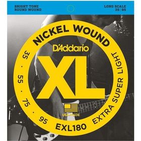 D'addario EXL180 Bass Gitar Tel Seti