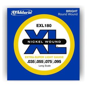 D'addario EXL180 Bass Gitar Tel Seti