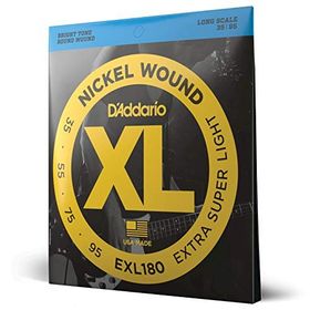 D'addario EXL180 XL 35-95 Long Scale Nickel Bas Gitar Tel Seti