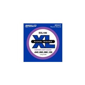D'addario EXL190 Nikel Wound Bas Tel Set