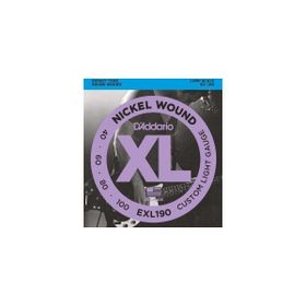 D'addario EXL190 Nikel Wound Bas Tel Set