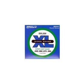 D'addario EXL220 Bass Gitar Tel Seti