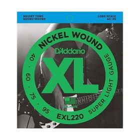 D'addario EXL220SL Bass Gitar Tel Seti