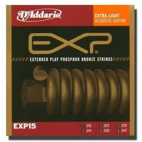 D'addario EXP15 Akustik Gitar Tel Seti