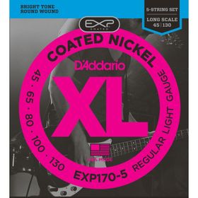 D'addario EXP170-5 Bass Gitar Tel Seti