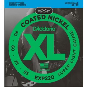 D'addario EXP220 Bass Gitar Tel Seti