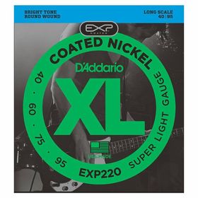 D'addario EXP220 Bass Gitar Tel Seti