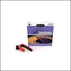 D'addario EXP262DCAPO Akustik Gitar Teli